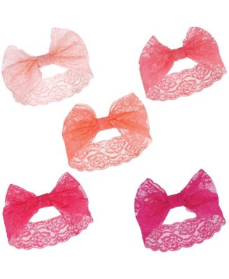 10Pk Lace Headbands