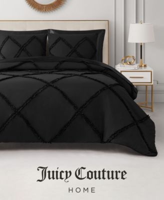 Diamond Ruffle 3 Piece Reversible Comforter Set, King