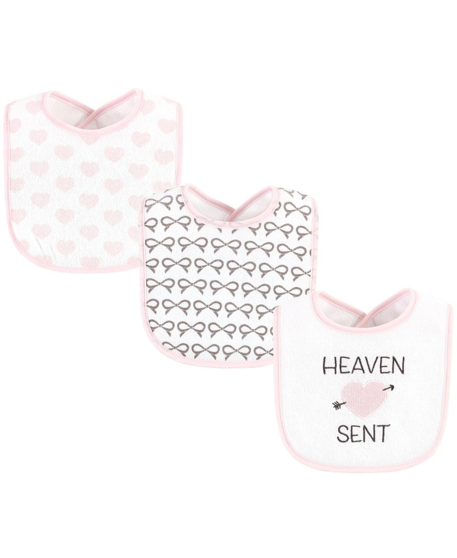 Girls 3Pk Fiber Filled Bibs