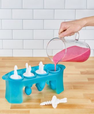 Sea Animals Ice Pop Molds, Set of 4