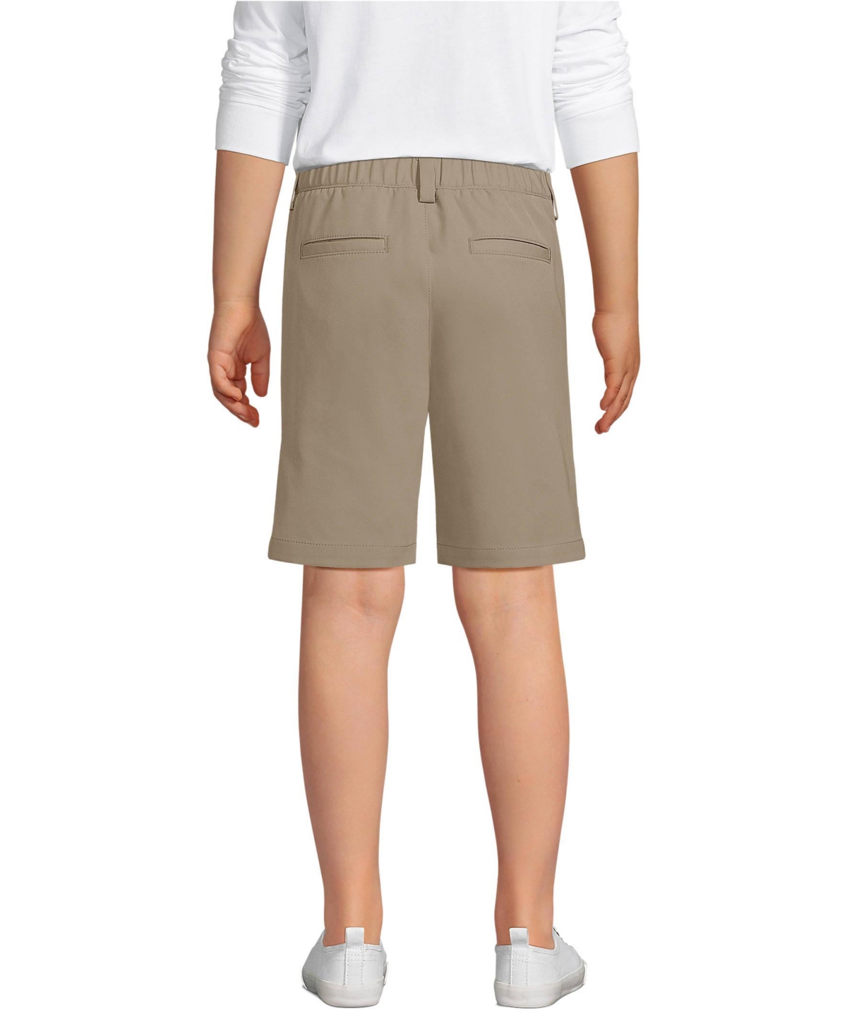 Lands' End Big Boys Active Performance Chino Shorts