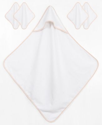 Turkish Cotton Baby Hooded 8-Pc. Bath Towel Set