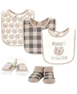 Unisex Cotton Bib and Sock Collection