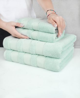 Salem Premium 100% Turkish Cotton 6 Piece Bath Towel Set