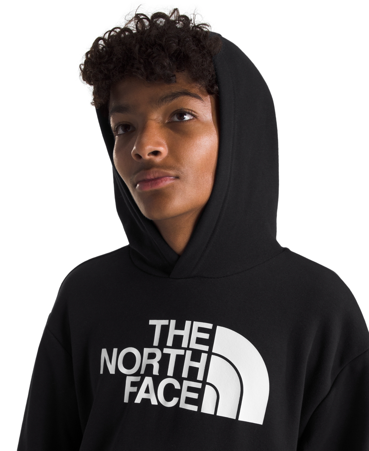 The North Face Big Kids Half Dome Camp Fleece Pullover Hoodie -tnf White