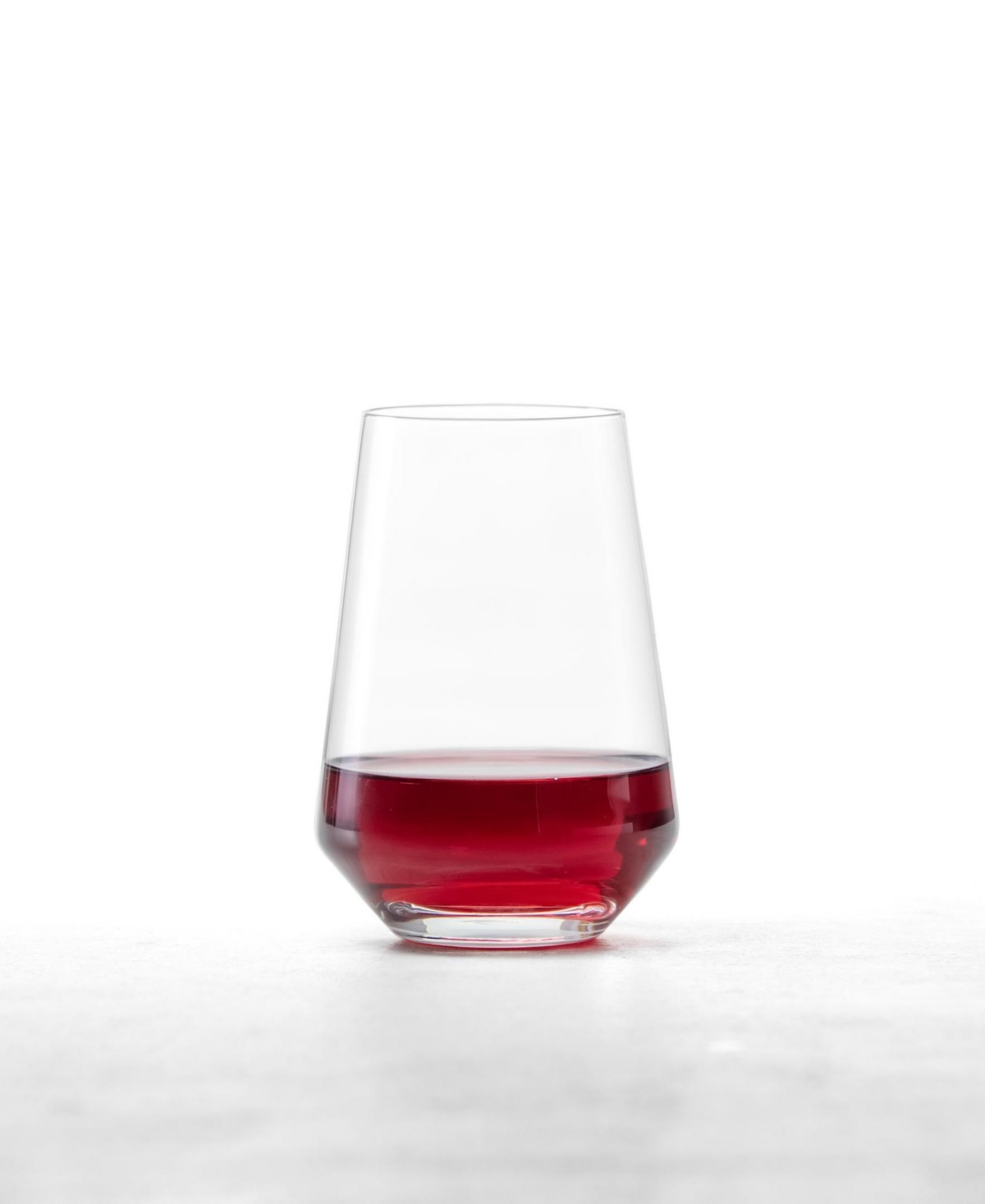 Schott Zwiesel Zwiesel Glas Pure Stemless Wine Tumbler Bordeaux 18.5oz In Clear