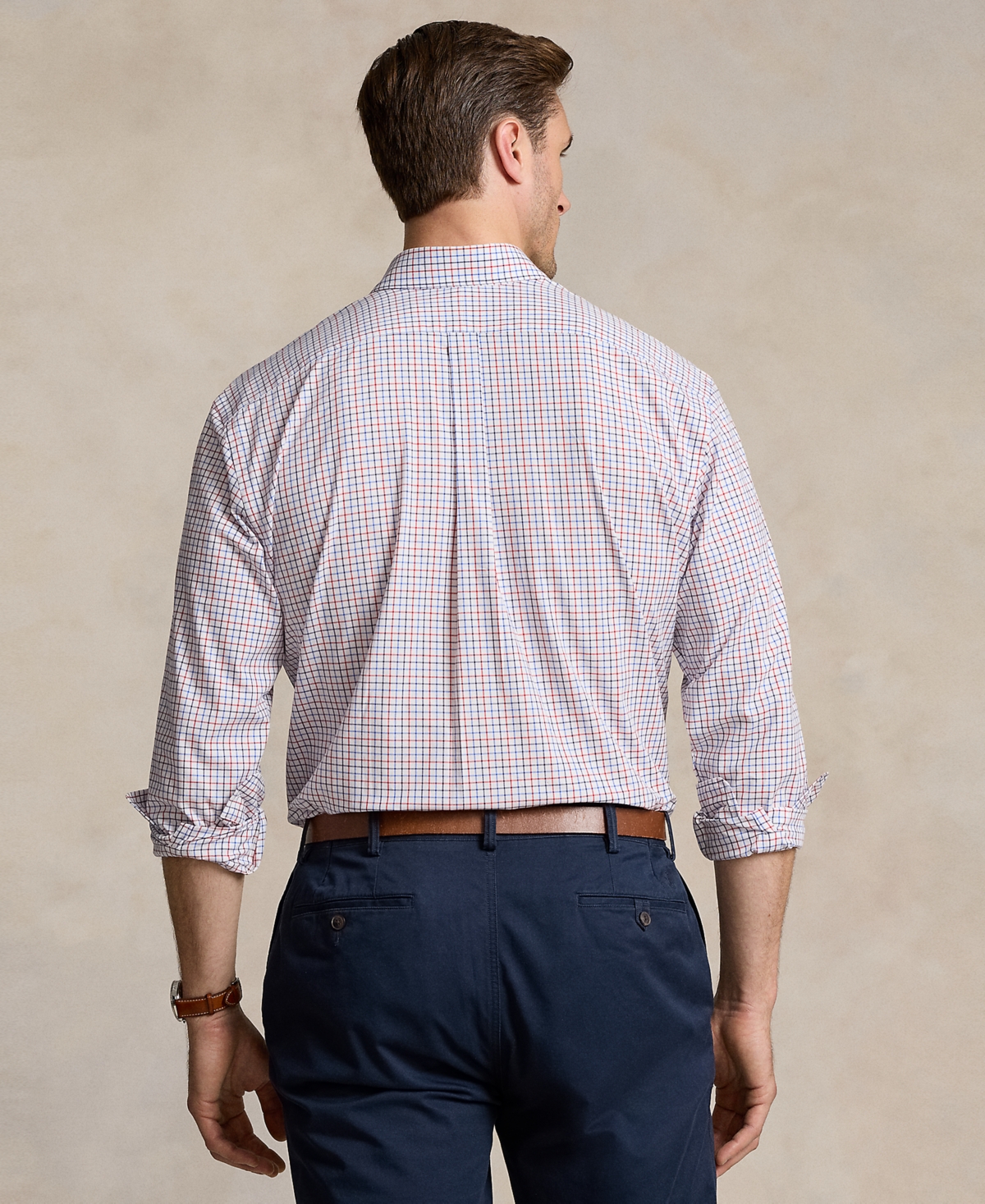 Polo Ralph Lauren Men's Big & Tall Stretch Poplin Shirt