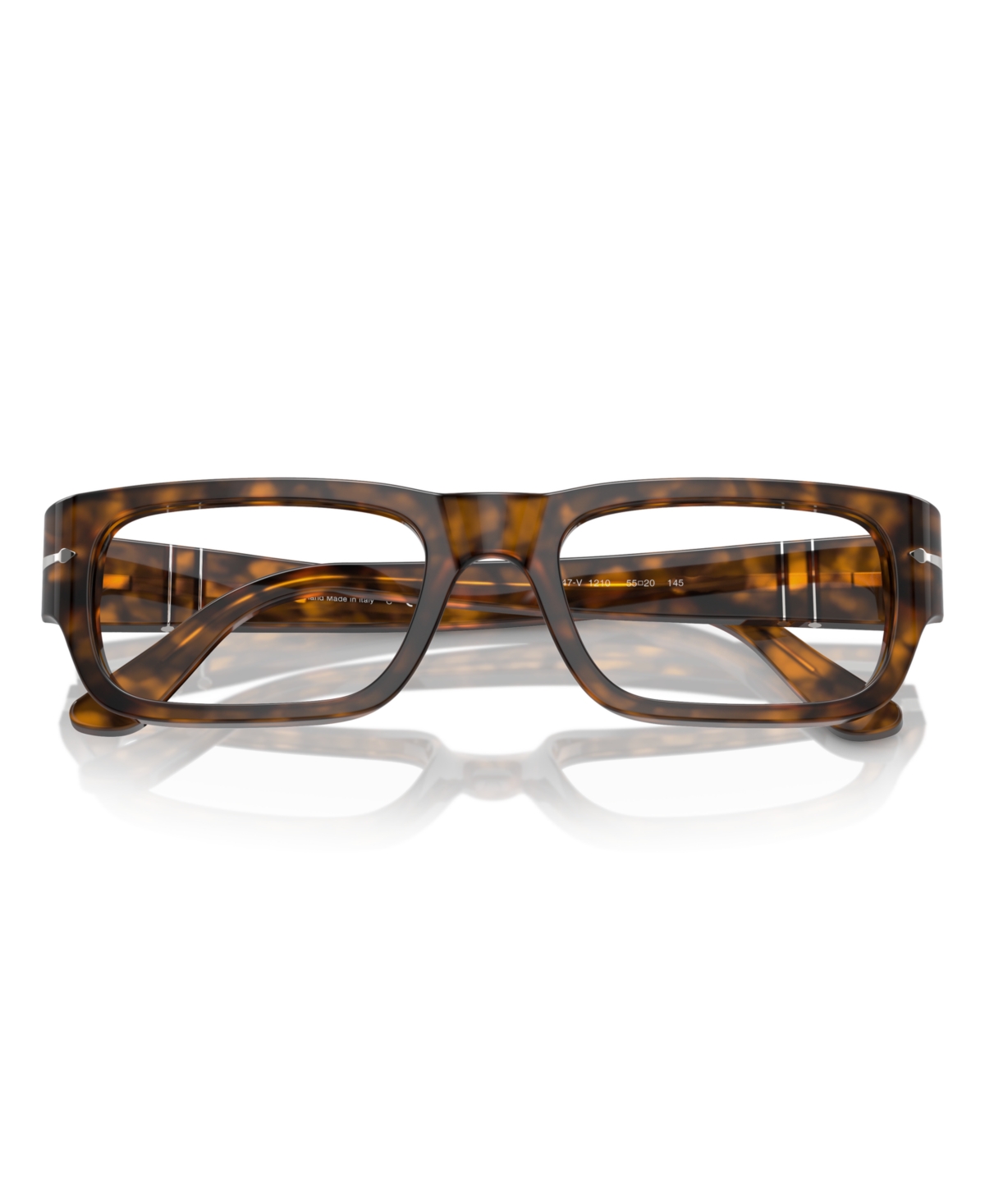 Persol Unisex Eyeglasses, O3347v In Brown Havana