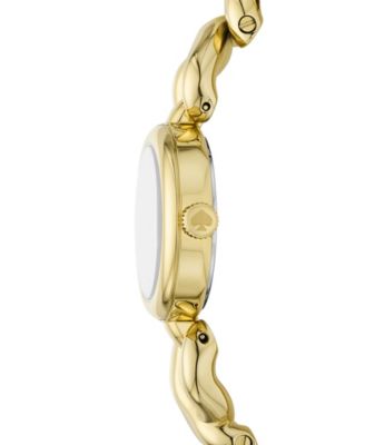 Women's Monroe Gold-Tone Stainless Steel Bracelet Watch 24mm