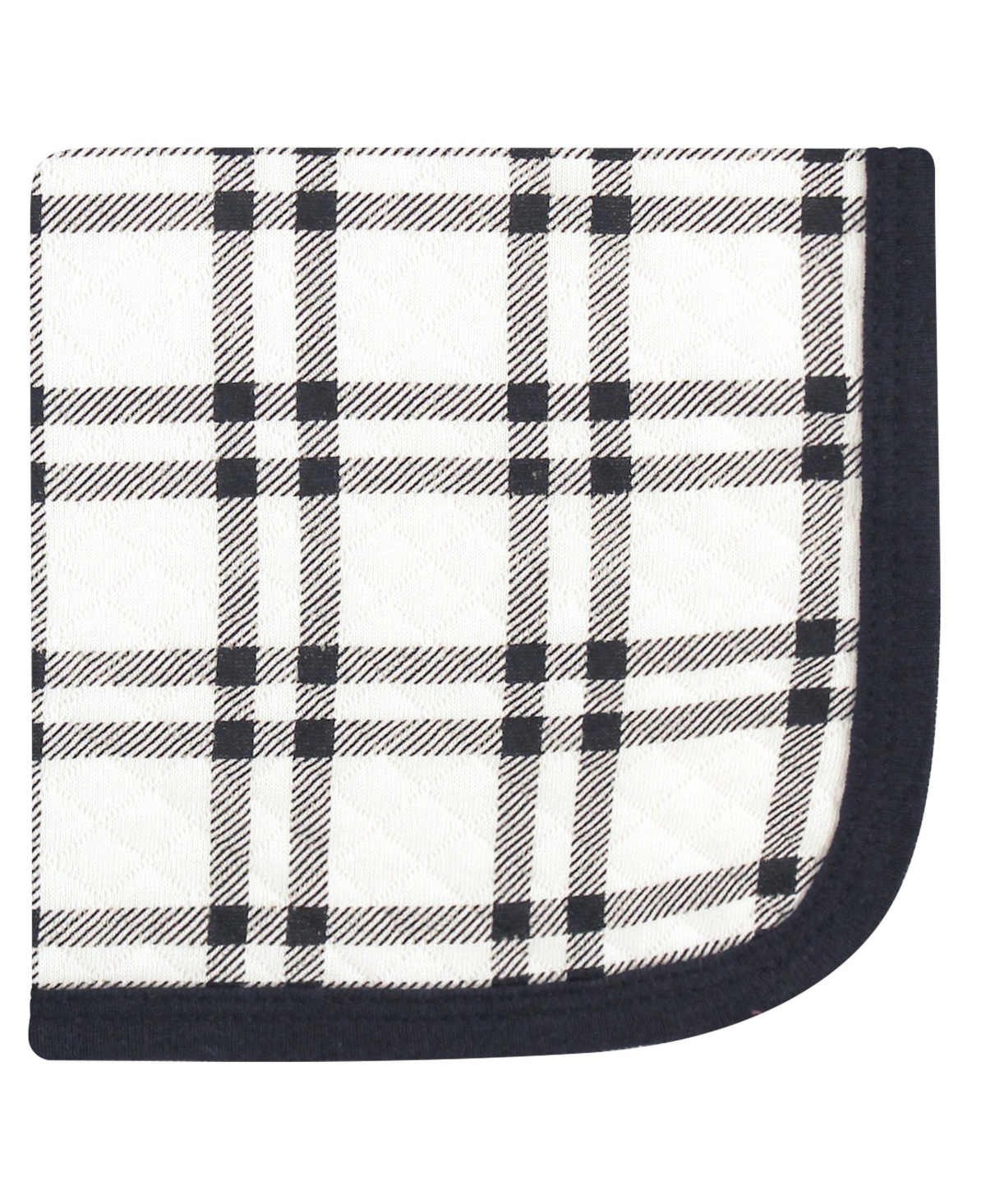 Hudson Baby Boys Softly Quilted Cotton Face Cloths