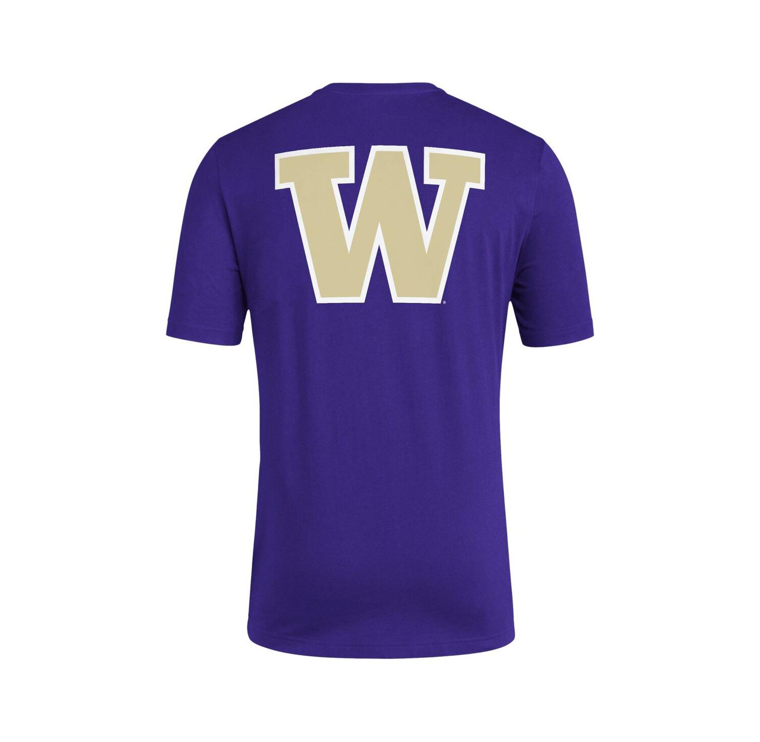 Men's Purple Washington Huskies Reverse Retro Baseball 2 Hit T-Shirt