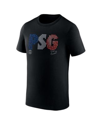 Men's Black Paris Saint-Germain Lights T-Shirt
