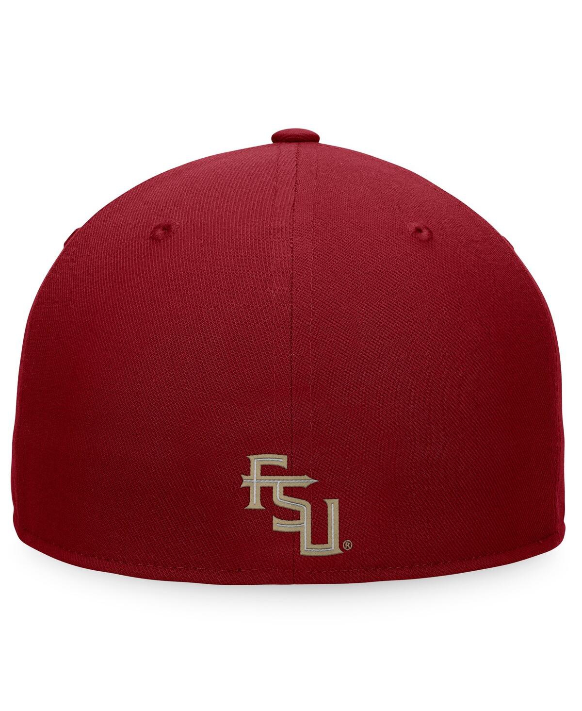 Top of the World Men'sFlorida State Seminoles Fitted Hat - Garnet