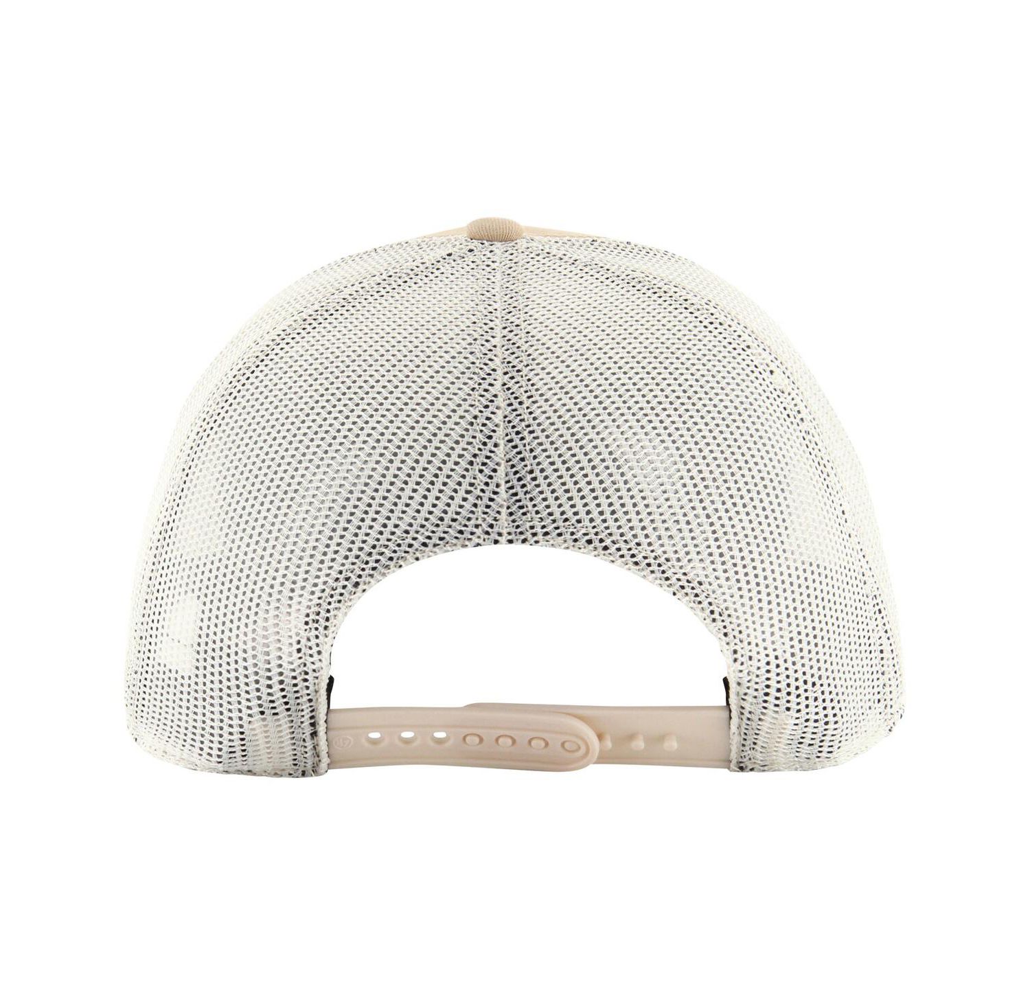 Men's Khaki New York Yankees Glory Daze Trucker Adjustable Hat