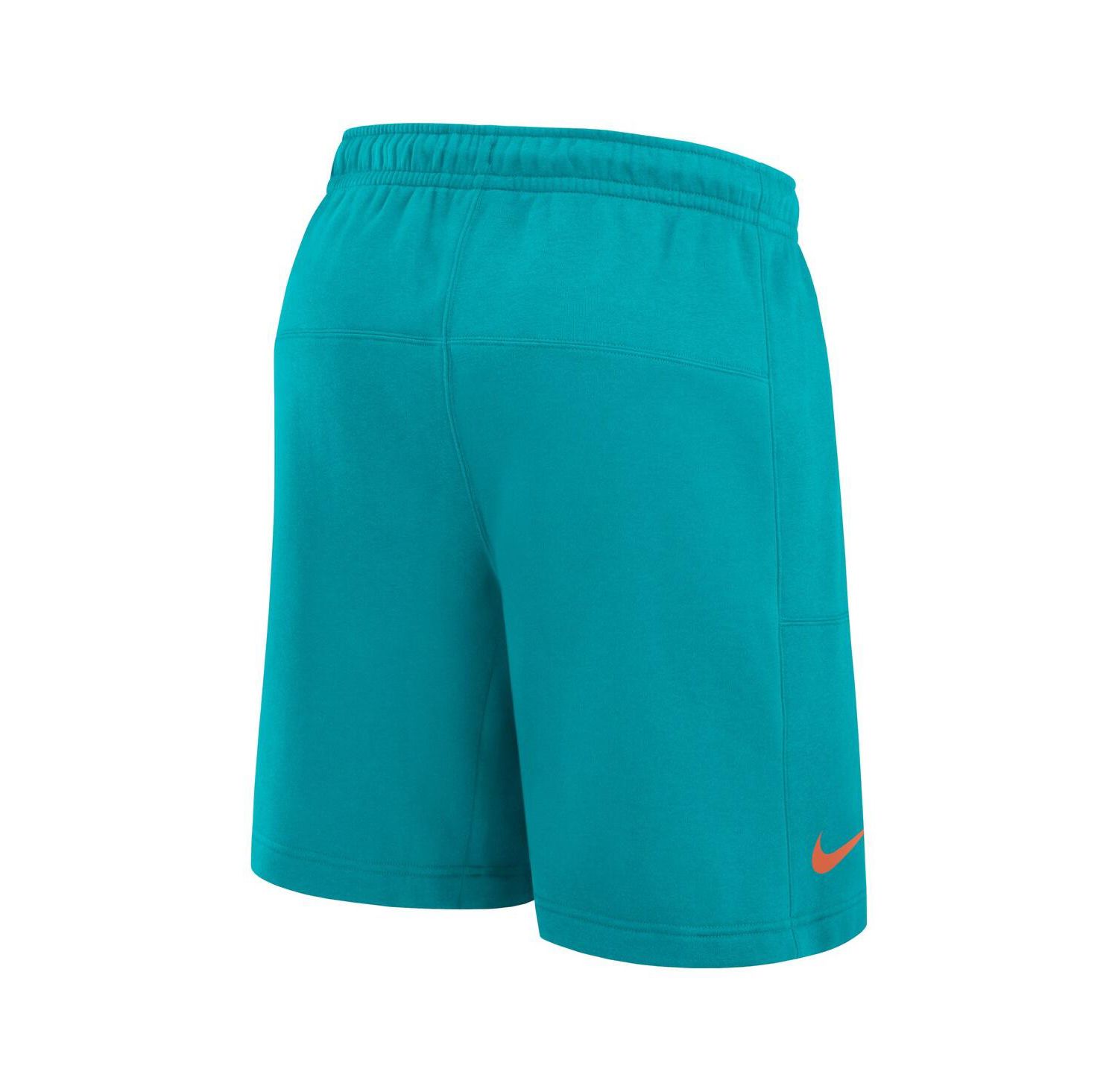 Men's Aqua Miami Dolphins Arched Kicker Shorts