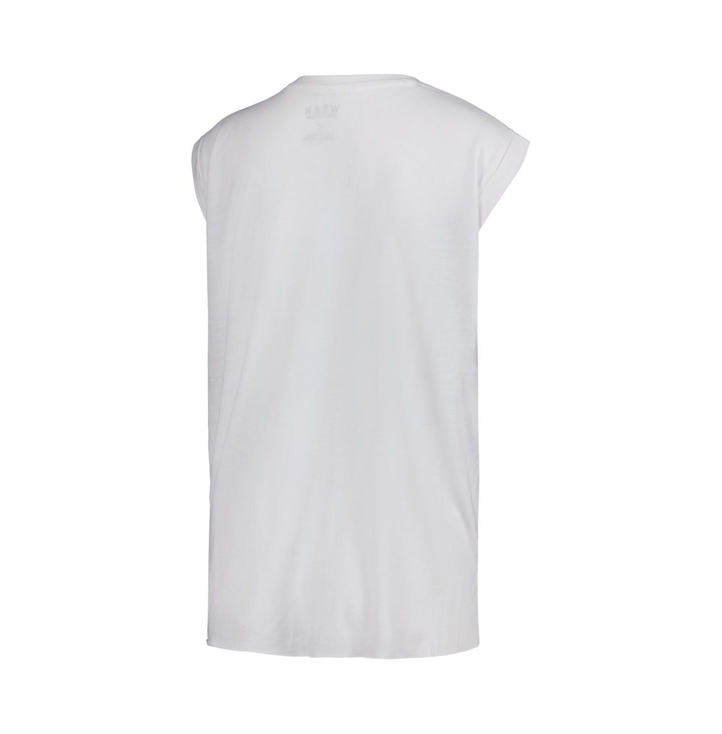 Женская футболка WEAR by Erin Andrews White Colorado Buffaloes Coach Prime Working Sleeveless Muscle — фото 2