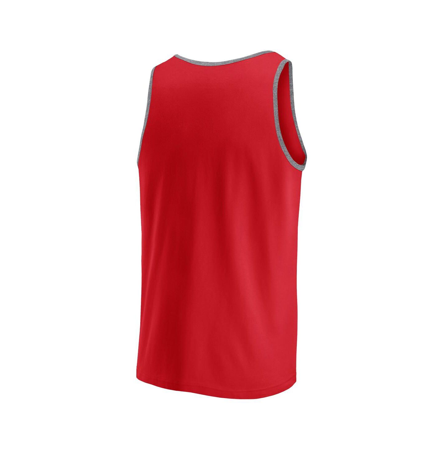 Мужской топ Fanatics Red St. Louis Cardinals Bet — фото 2