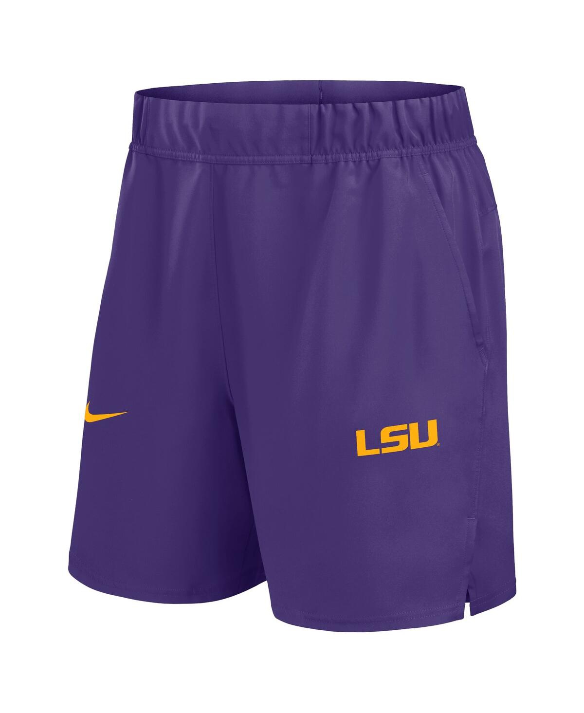Nike Men's Purple Lsu Tigers Primetime Victory Performance Shorts In Purple