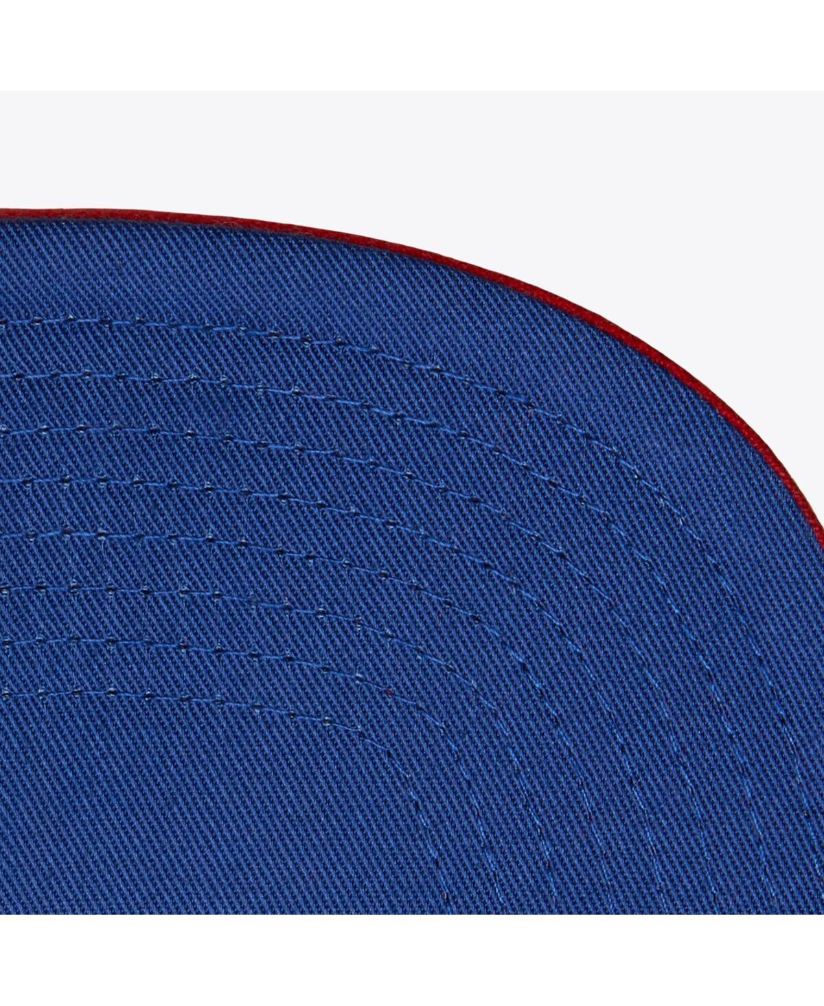 Mitchell & Ness Men's Red Philadelphia Phillies Team Tagged Snapback Hat In Red