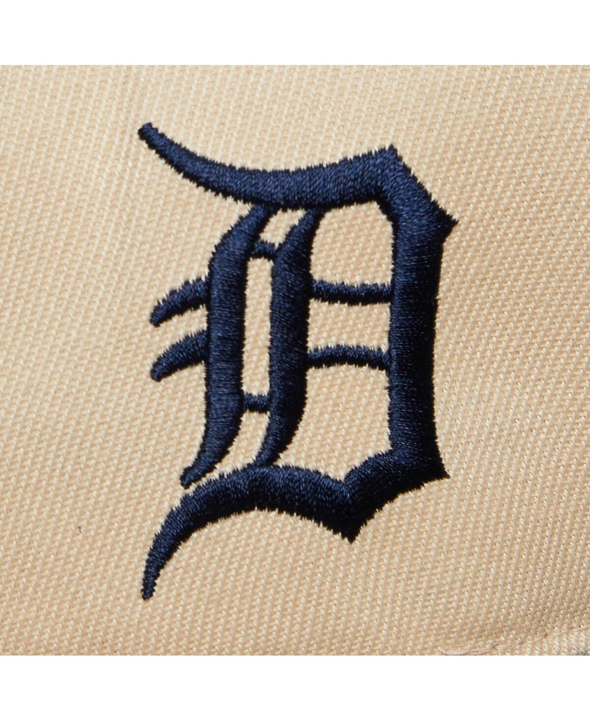 Mitchell & Ness Men's Cream Detroit Tigers Cooperstown Collection Speed Zone Snapback Hat In Cream