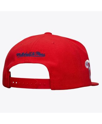Men's Red Philadelphia Phillies Team Tagged Snapback Hat