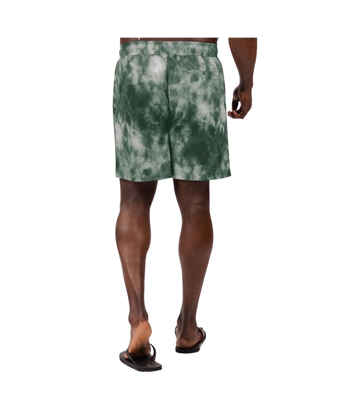 G-iii Sports by Carl Banks Men's MidnightPhiladelphia Eagles Change Up Volley Swim Trunks - Green