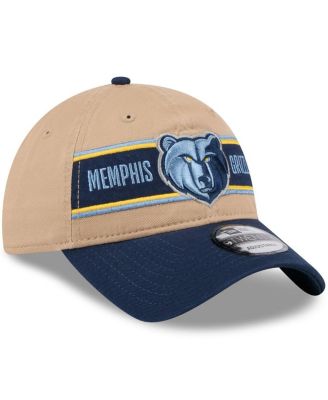 Men's Tan/Navy Memphis Grizzlies 2024 NBA Draft 9TWENTY Adjustable Hat