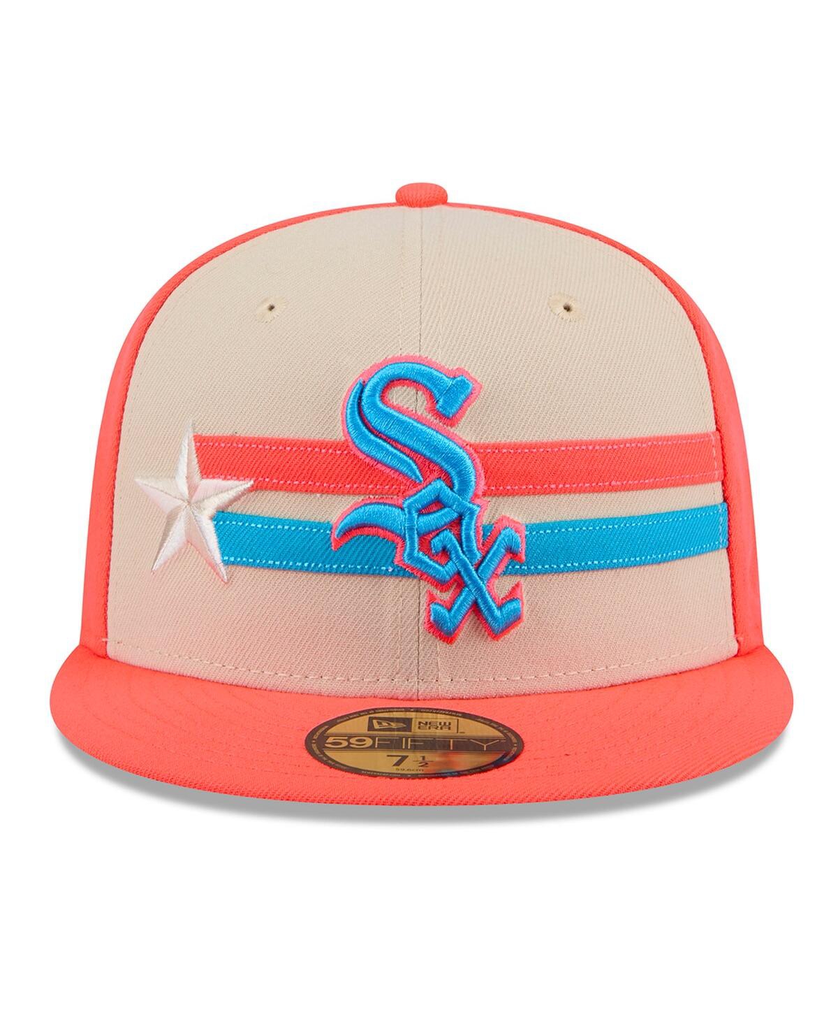 New Era Men'sChicago White Sox 2024 Mlb All-Star Game 59FIFTY Fitted Hat - Cream