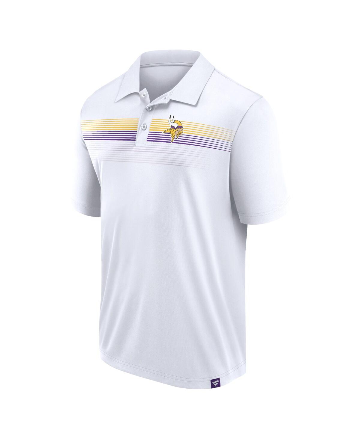 Fanatics Men'sMinnesota Vikings Big Tall Sublimated Polo - White