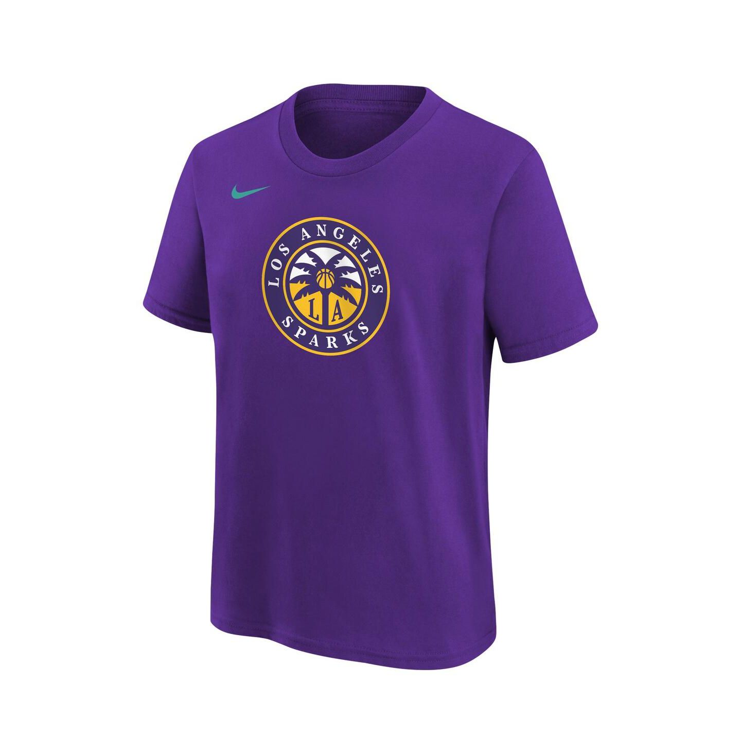 Детская футболка Nike Purple Los Angeles Sparks Essential Logo — фото 2