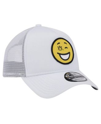 Men's White Auburn Tigers Wink Foam Trucker Adjustable Hat