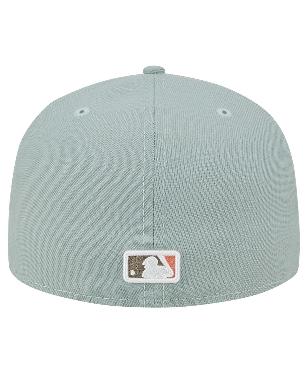 New Era Men'sChicago Cubs Spring Forest 59FIFTY Fitted Hat - Green