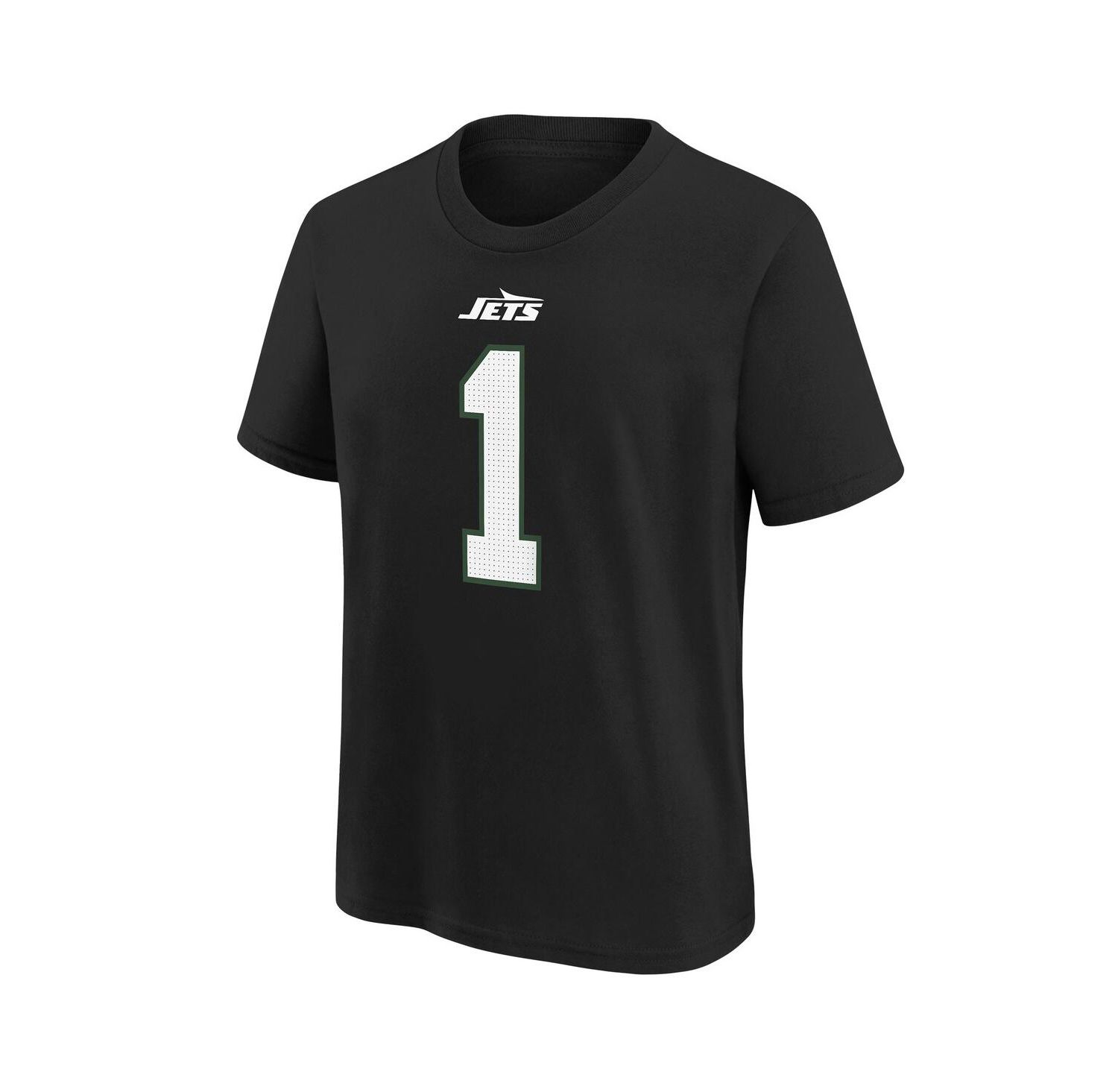 Big Boys and Girls Ahmad Sauce Gardner Black New York Jets Player Name & Number T-Shirt