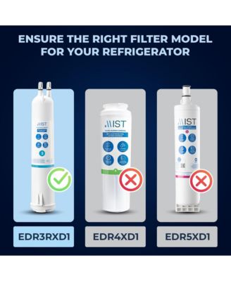 4396841 Water Filter Replacement for EDR3RXD1, Everydrop Filter 3, Compatible with 4396841, 4396710, Kenmore 46-9083, 46-9030, Refrigerator Water Filter (1 Pack)