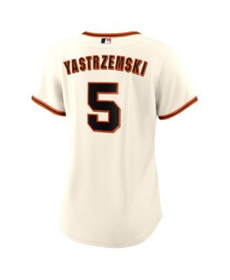 Women's Mike Yastrzemski Cream San Francisco Giants Home Replica Player Jersey