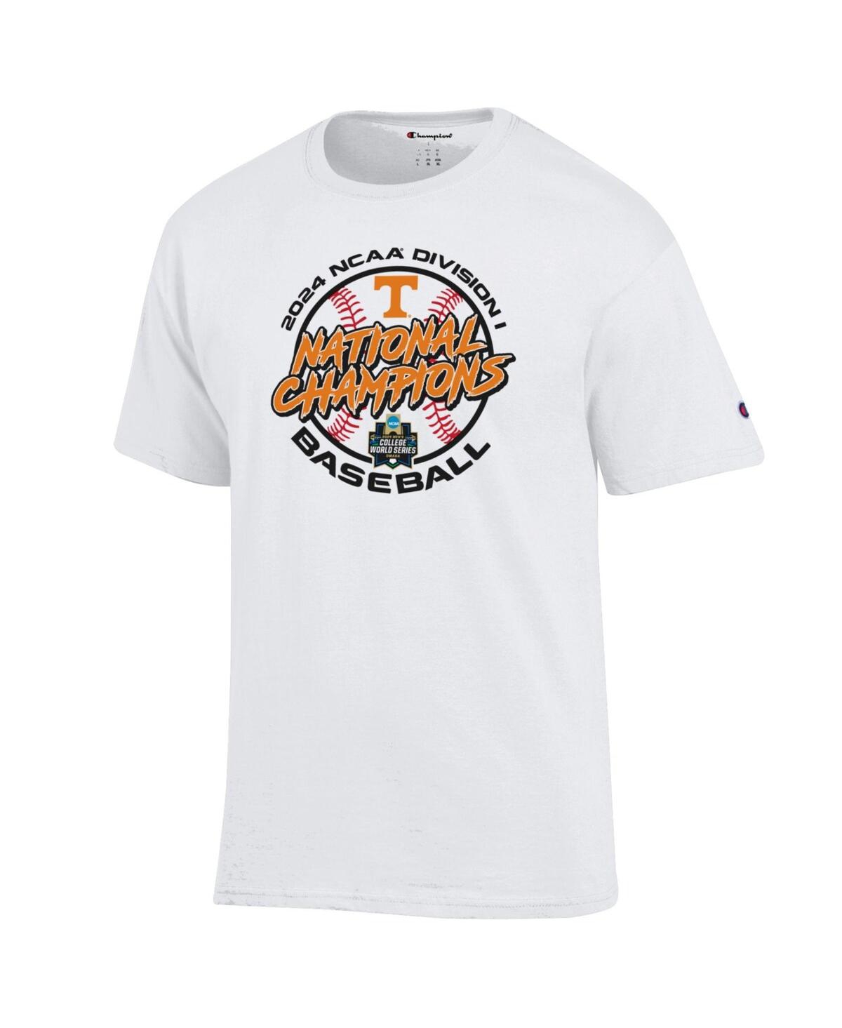 Champion Men's White Tennessee Volunteers 2024 Ncaa Men's Baseball College World Series S Locker Room In White