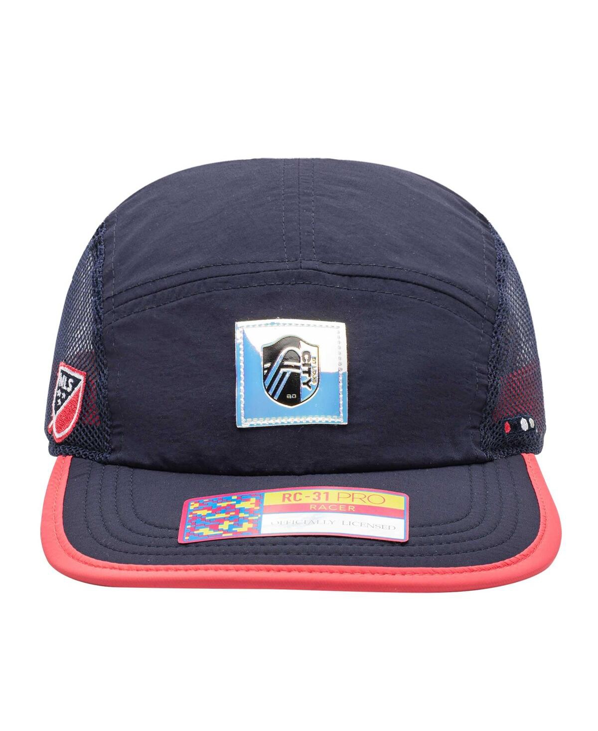 Fan Ink Men's Navy St. Louis City Sc Rc-31 Pro Racer Marathon 2.0 Adjustable Hat In Navy