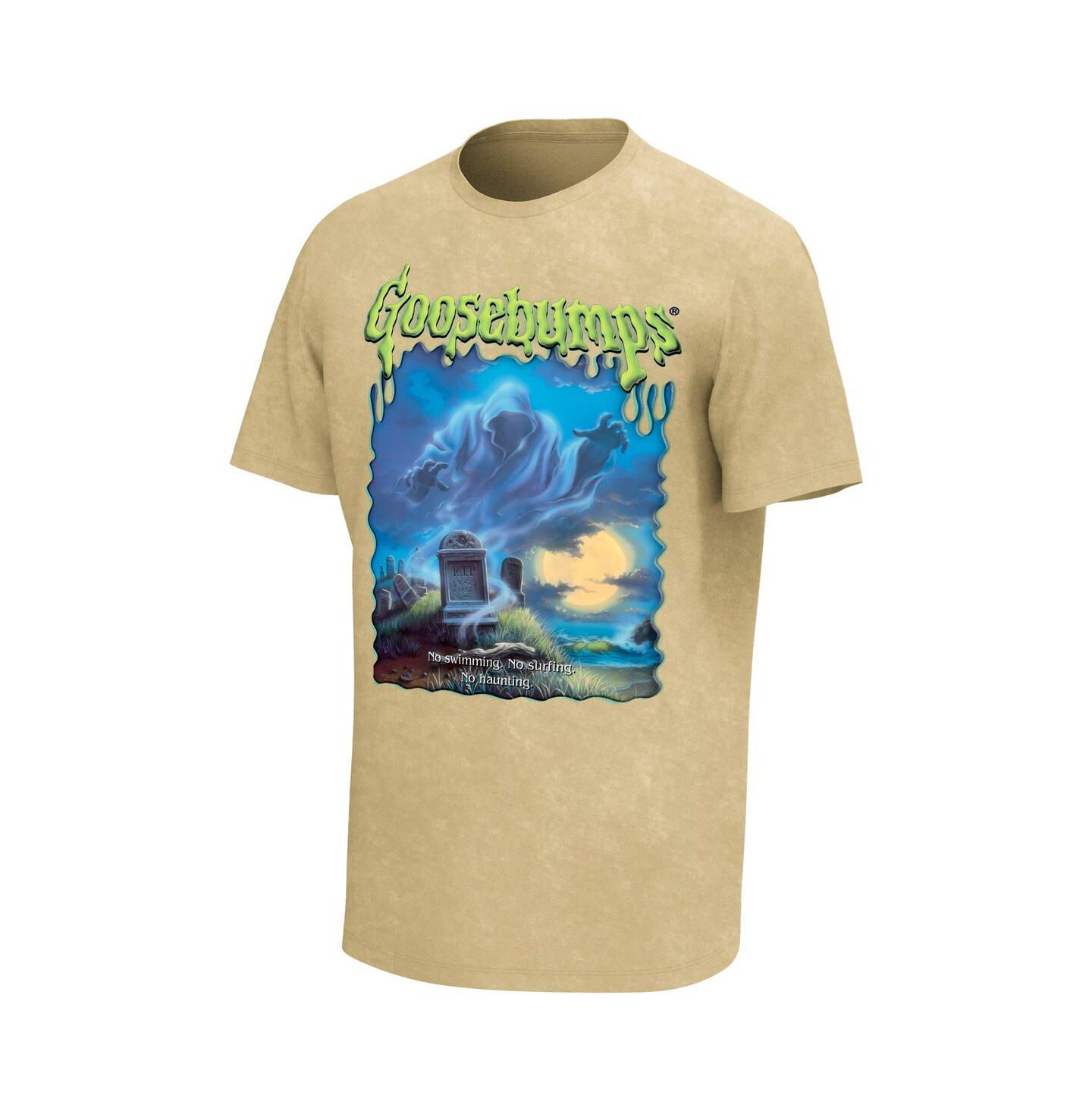 Мужская футболка Philcos Natural Goosebumps Ghost Beach Washed Graphic — фото 3