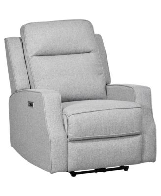 Electric Power Recliner Armchair with USB Port, Sofa Recliner, Gray