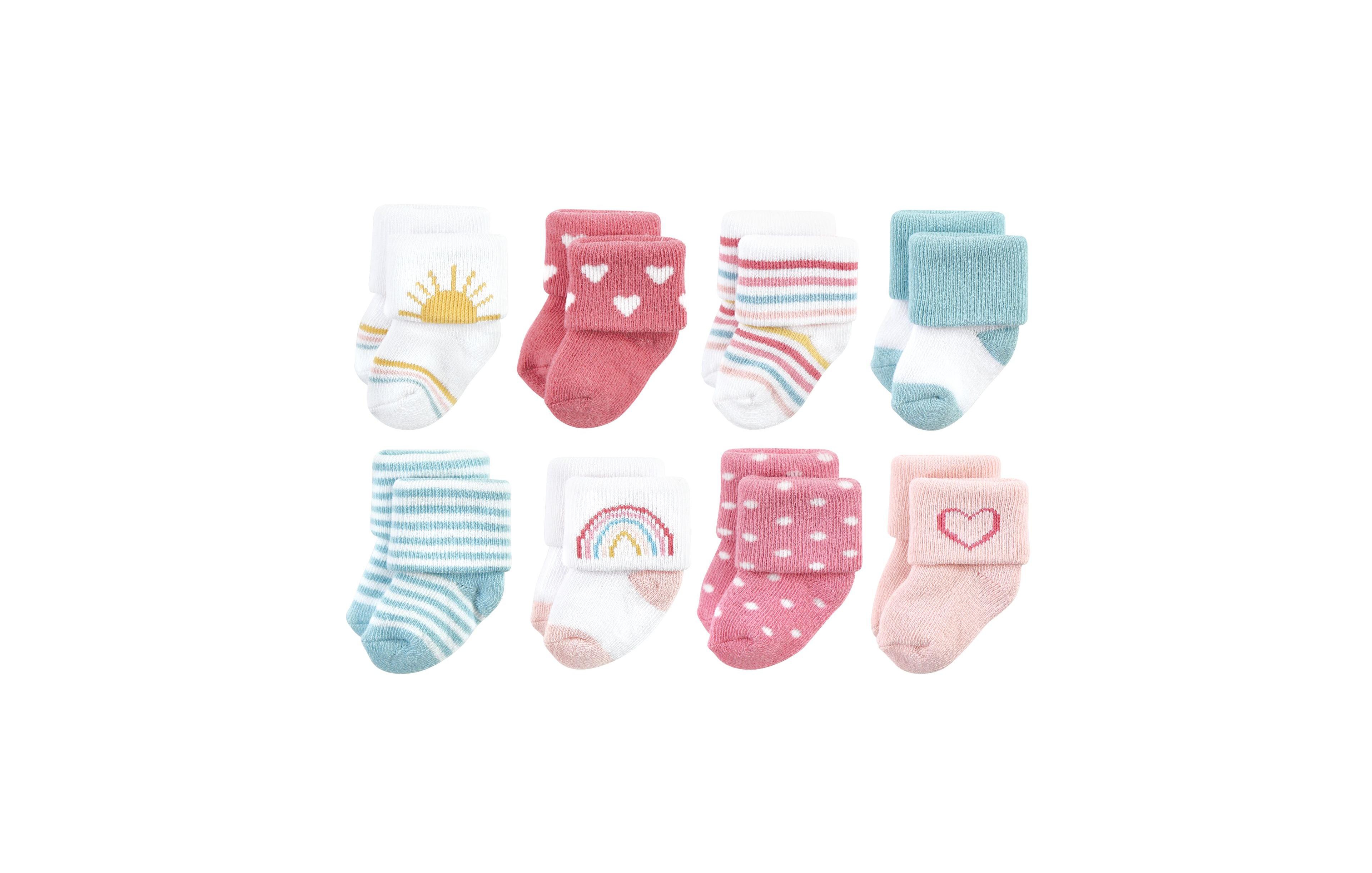 Hudson Baby Girls 8Pk Terry Socks