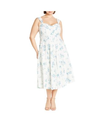 Plus Size Marylou Print Dress