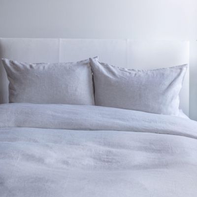 100% French Linen Duvet Cover and Sham Set - Full/Queen