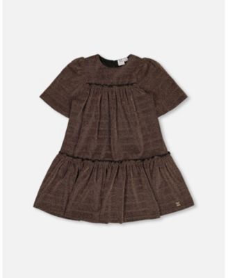 big girls brown dress About A Girl Maxi Dress Chocolate
