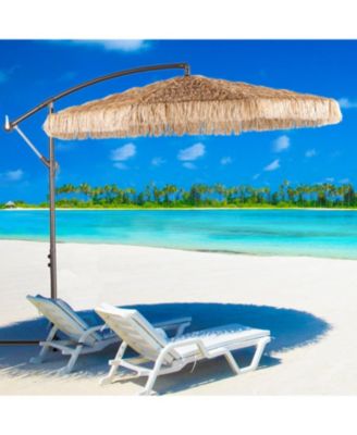 Grand patio 9 FT Thatch Tiki Umbrella(No Base)