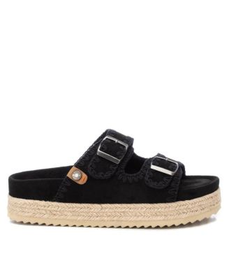 Women's Suede Flat Sandals By XTI