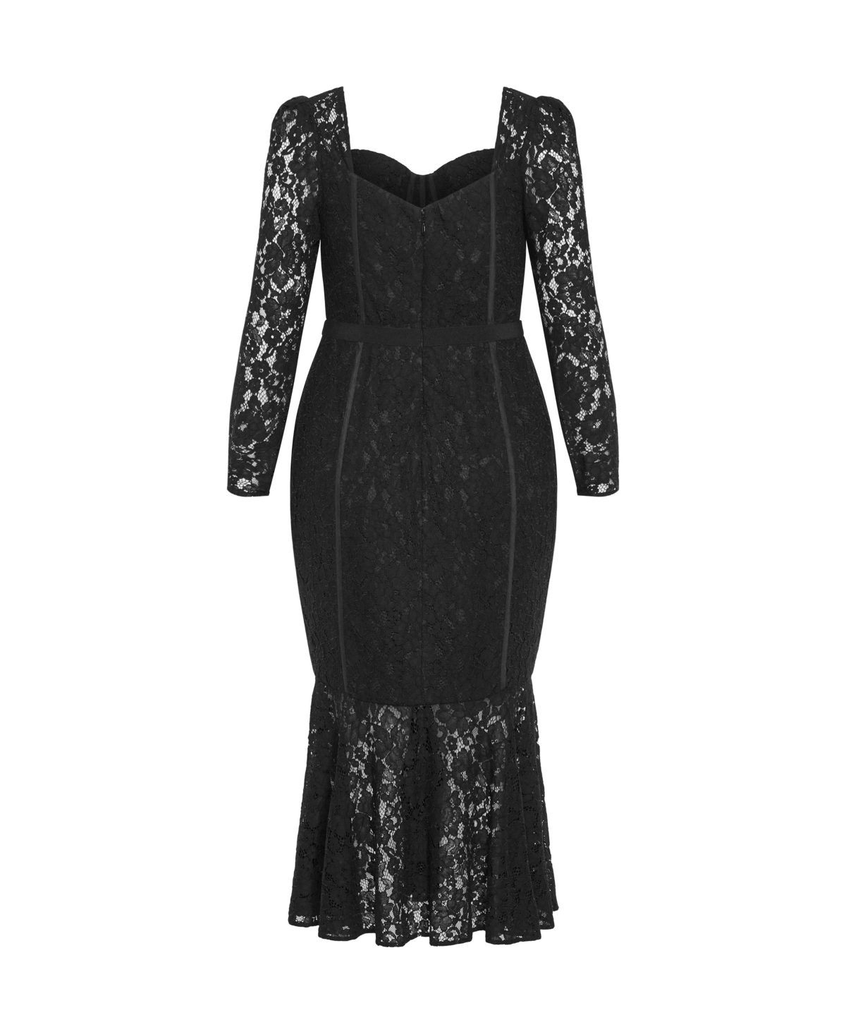 City Chic Plus Size Lace Valencia Dress