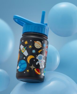 Kids Stainless Steel Water Bottle with Straw Lid, 12oz