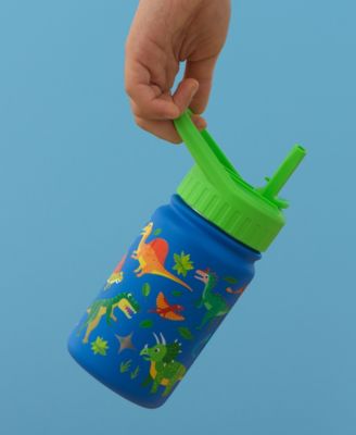 Kids Stainless Steel Water Bottle with Straw Lid, 12oz