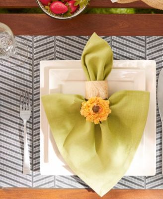 Textured Twill Weave Placemat Set of 6