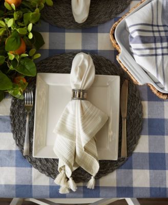 Buffalo Check Tablecloth,  60"x84 "